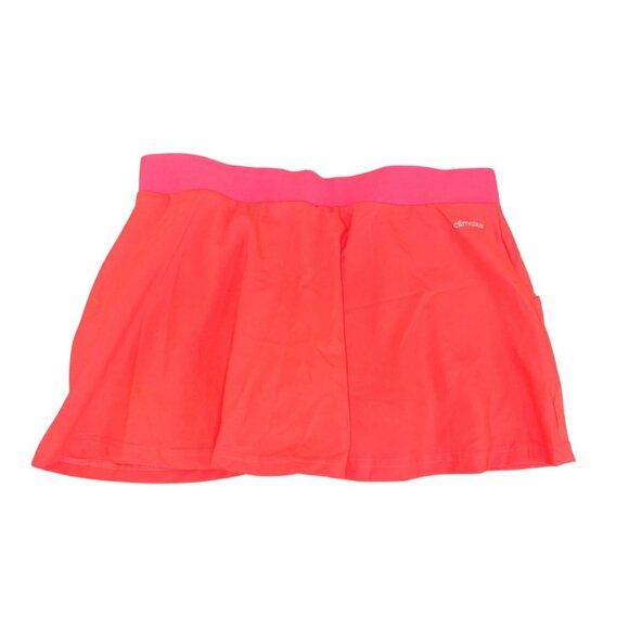 Adidas Women's Orange Club Skort Tennis Running Training Skirt Size Small NWT - Picture 3 of 3